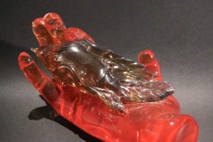 Jeremy Popelka_Right Red Hand_Hot Sculpted Glass