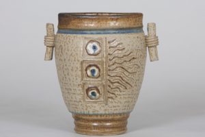 Linda Sheard "Handled Vase" Stoneware Clay