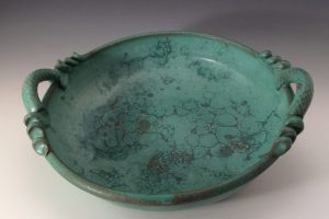 Jeanne Demers "Weathered Bronze Serving Dish" Ceramics
