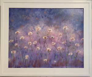 The Pearl of Door County- Ghost Flowers by Terry Lundahl - 16x20 Acrylic