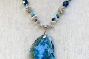 Del Guidice Studio-Gemstone Necklace_rare beads 22_ Long