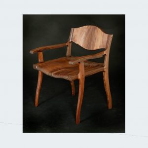Bobbi's Chair Black Walnut wood