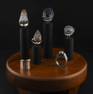Jane Faella-Rings-Silver and gemstones- jewelry