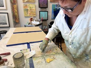 Julia Redwine-Working with Oil & Cold Wax (3)