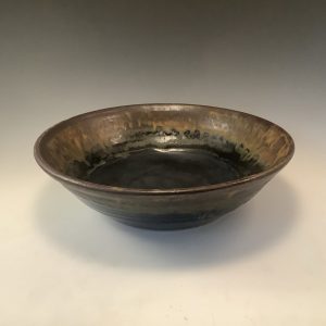 Jeanne Demers, serving bowl, ceramics, 3.5_x 12 7_8_x12 7_8_
